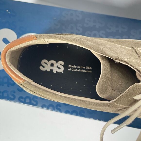 NIB SAS Ambassador Desert Sage Lace up Oxfords - Picture 9 of 9